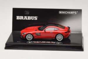 Mercedes Brabus 600 GT S C190 Rosso Minichamps 1:43 437032521 Pressofusione