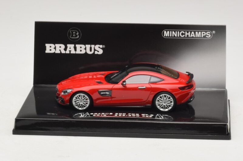 Mercedes Brabus 600 GT S C190 Rosso Minichamps 1:43 437032521 Pressofusione