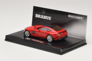 Mercedes Brabus 600 GT S C190 Rosso Minichamps 1:43 437032521 Pressofusione — immagine 3 di 5
