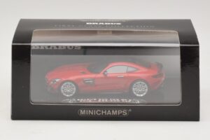 Mercedes Brabus 600 GT S C190 Rosso Minichamps 1:43 437032521 Pressofusione — immagine 5 di 5