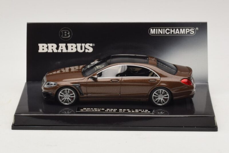 Mercedes Brabus 850 S63 W222 Marrone Metallizzato Minichamps 1:43 437034202 Pressofusione
