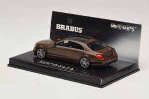 Mercedes Brabus 850 S63 W222 Marrone Metallizzato Minichamps 1:43 437034202 Pressofusione — immagine 3 di 5