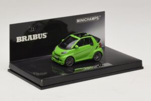 Mercedes Brabus Ultimate 120 Cabriolet Verde Minichamps 1:43 437032731 Pressofusione — immagine 2 di 5