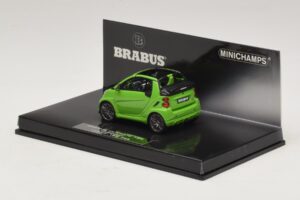 Mercedes Brabus Ultimate 120 Cabriolet Verde Minichamps 1:43 437032731 Pressofusione — immagine 3 di 5