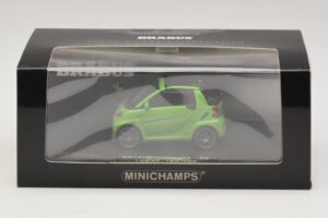 Mercedes Brabus Ultimate 120 Cabriolet Verde Minichamps 1:43 437032731 Pressofusione — immagine 5 di 5