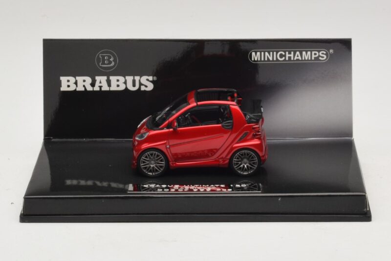 Mercedes Brabus Ultimate 120 Cabriolet Rosso Minichamps 1:43 437032730 Pressofusione