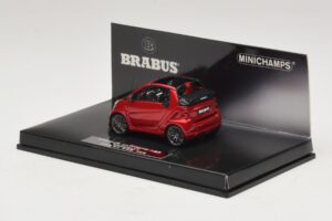 Mercedes Brabus Ultimate 120 Cabriolet Rosso Minichamps 1:43 437032730 Pressofusione — immagine 3 di 5