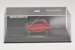 Mercedes Brabus Ultimate 120 Cabriolet Rosso Minichamps 1:43 437032730 Pressofusione — immagine 4 di 5