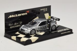 Mercedes C203 DTM Team McLaren Mercedes MP4-98T Mika & Erja Hakkinen Lapland 17 April 2000 Minichamps 1:43 530984378-P1 Press — immagine 2 di 4