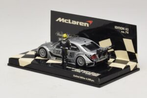 Mercedes C203 DTM Team McLaren Mercedes MP4-98T Mika & Erja Hakkinen Lapland 17 April 2000 Minichamps 1:43 530984378-P1 Press — immagine 3 di 4