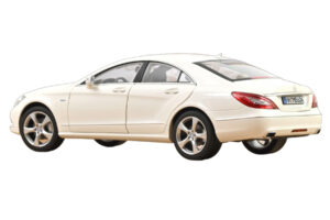 Mercedes CLS C218 Coupé Brilliant White Metallic Norev 1:18 183943 Pressofusione — immagine 3 di 3