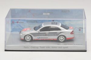 Mercedes E-Class #5 Team Auto Motor und Sport Rally Paris-Peking 2007 Minichamps 1:43 B66962261 Pressofusione — immagine 4 di 5