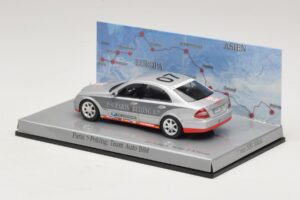 Mercedes E-Class #7 Team Auto Bild Rally Paris-Peking 2007 Minichamps 1:43 B66962263 Pressofusione — immagine 3 di 5