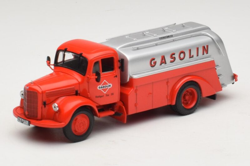 Mercedes L 3500 Autocisterna Gasolin Minichamps 1:43 439350070 Pressofusione