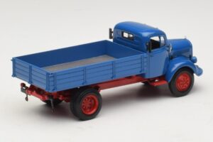 Mercedes L 3500 Ribaltabile Blu Rosso Minichamps 1:43 439350004 Pressofusione — immagine 2 di 6