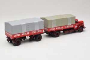 Mercedes L315 Pritschenzug Gustav Mauler Minichamps 1:43 499034720 Pressofusione — immagine 2 di 6