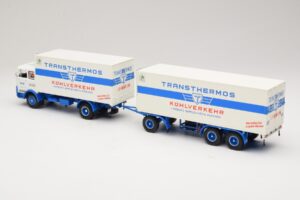 Mercedes LP1624 Kühlzug Transthermos Minichamps 1:43 499034840 Pressofusione — immagine 5 di 6