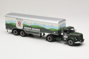 Mercedes LS315 Koffersattelzug Bärenmarke Minichamps 1:43 499034780 Pressofusione — immagine 4 di 6