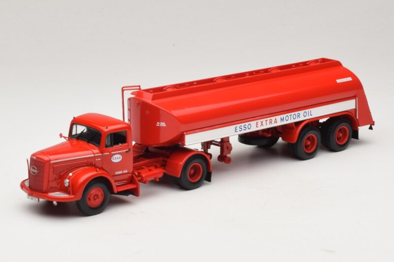Mercedes LS315 Tanksattelzug Esso Minichamps 1:43 499034770 Pressofusione