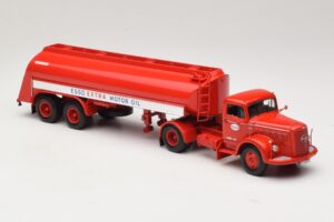 Mercedes LS315 Tanksattelzug Esso Minichamps 1:43 499034770 Pressofusione — immagine 4 di 6