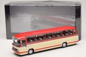 Mercedes O 302 Rosso Crema Minichamps 1:43 439035190 Pressofusione — immagine 6 di 6