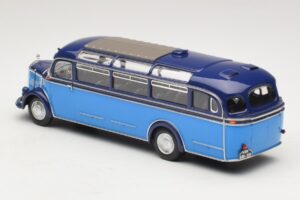 Mercedes O 3500 Autobus Azzurro Blu Scuro Minichamps 1:43 439360011 Pressofusione — immagine 5 di 6