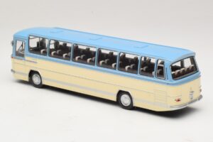 Mercedes O302 Blu Crema Minichamps 1:43 439035181 Pressofusione — immagine 5 di 6