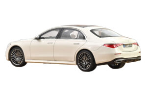 Mercedes S-Class W223 AMG Line Bianco Norev 1:18 183807 Pressofusione — immagine 3 di 3
