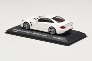 Mercedes SL65 AMG R230 Black Series Bianco Opaco Minichamps 1:43 400038222 Pressofusione — immagine 3 di 4