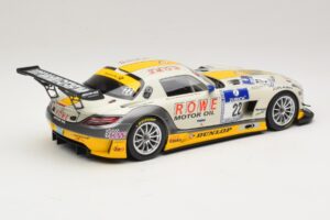 Mercedes SLS AMG GT3 #22 Graf / Jager Rowe Racing 24 Hours of Nurburgring 2013 Minichamps 1:18 151133122 Pressofusione — immagine 2 di 6