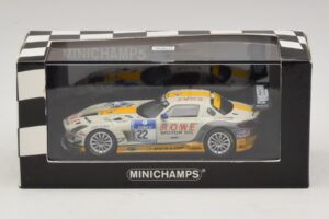 Mercedes SLS AMG GT3 #22 Rowe Racing Graf / Jager Nurburgring 24 Hours 2013 Minichamps 1:43 410133222 Pressofusione — immagine 4 di 4