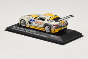 Mercedes SLS AMG GT3 #23 Rowe Racing Arnold / Roloff Nurburgring 24 Hours 2013 Minichamps 1:43 410133223 Pressofusione — immagine 3 di 4