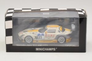 Mercedes SLS AMG GT3 #23 Rowe Racing Arnold / Roloff Nurburgring 24 Hours 2013 Minichamps 1:43 410133223 Pressofusione — immagine 4 di 4