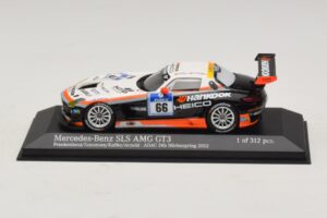 Mercedes SLS AMG GT3 #66 Hankook C. Frankenhout / Simonsen 24 Hours of Nurburgring 2012 Minichamps 1:43 437123266 Pressofusio