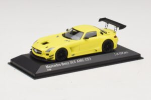 Mercedes SLS AMG GT3 Giallo Minichamps 1:43 410113201 Pressofusione — immagine 2 di 4
