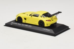 Mercedes SLS AMG GT3 Giallo Minichamps 1:43 410113201 Pressofusione — immagine 3 di 4