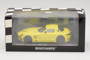 Mercedes SLS AMG GT3 Giallo Minichamps 1:43 410113201 Pressofusione — immagine 4 di 4