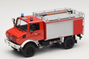 Mercedes Unimog 1300 L TLF 8/18 FF Oberammergau Minichamps 1:43 439033071 Pressofusione