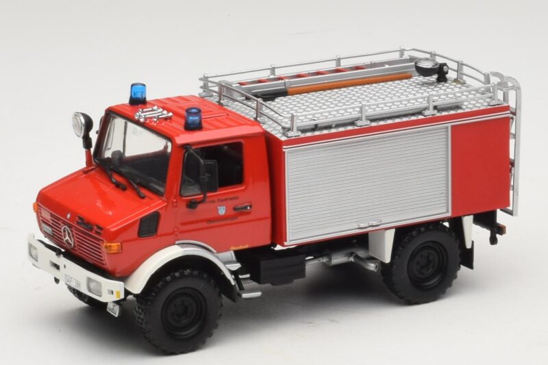 Mercedes Unimog 1300 L TLF 8/18 FF Oberammergau Minichamps 1:43 439033071 Pressofusione