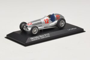 Mercedes W125 R. Caracciola German GP 1937 Minichamps 1:43 400370012 Pressofusione — immagine 2 di 3