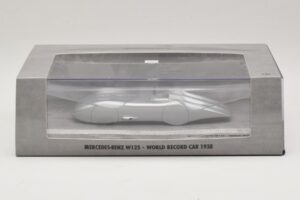 Mercedes W125 R. Caracciola World Record 1938 Minichamps 1:43 40038300 Pressofusione — immagine 5 di 5