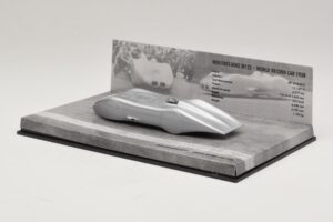 Mercedes W125 R. Caracciola World Record Car 1938 Minichamps 1:43 400383800 Pressofusione — immagine 3 di 5