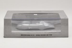 Mercedes W125 R. Caracciola World Record Car 1938 Minichamps 1:43 400383800 Pressofusione — immagine 5 di 5