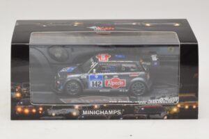 Mini Cooper #142 Von Bohlen / F. Grohs Schirra Motorsport Nurburgring 24 Hours 2011 Minichamps 1:43 43112142 Pressofusione — immagine 5 di 5