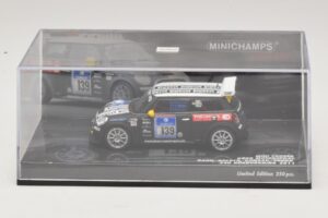 Mini Cooper Dörr Motorsport #139 Hahn / Holoch 24 Hours of Nürburgring 2011 Minichamps 1:43 437112139 Pressofusione — immagine 4 di 5