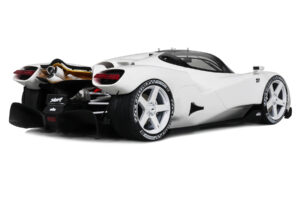 Nilu27 Nilu Super White GT Spirit 1:18 GT578 Resina — immagine 2 di 5