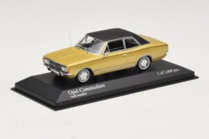 Opel Commodore A Oro Metallizzato Minichamps 1:43 430046165 Pressofusione — immagine 2 di 4