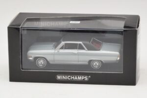 Opel Diplomat A V8 Coupe Argento Minichamps 1:43 400048020 Pressofusione — immagine 4 di 4