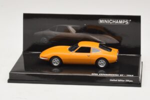 Opel Experimental GT Arancione Minichamps 1:43 437045021 Pressofusione