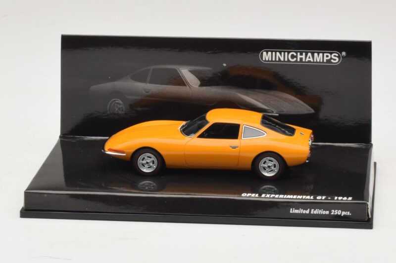 Opel Experimental GT Arancione Minichamps 1:43 437045021 Pressofusione